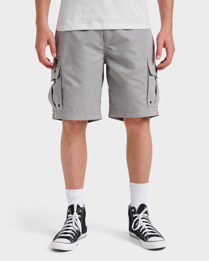 Quick Silver Waterman Maldive Atoll 20" Cargo Shorts - Grey