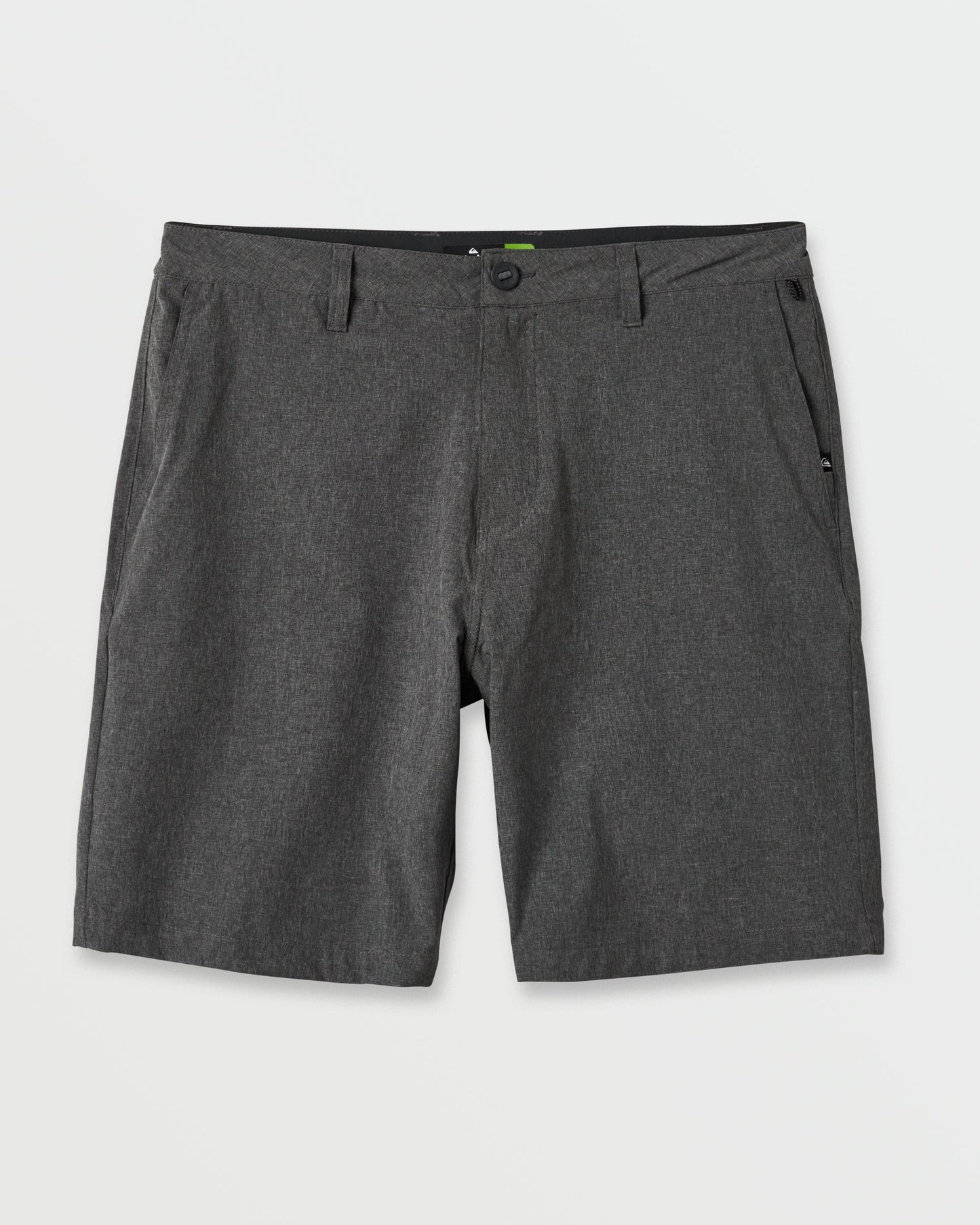 Quick Silver Union Heather 20" Amphibian Hybrid Shorts - Black