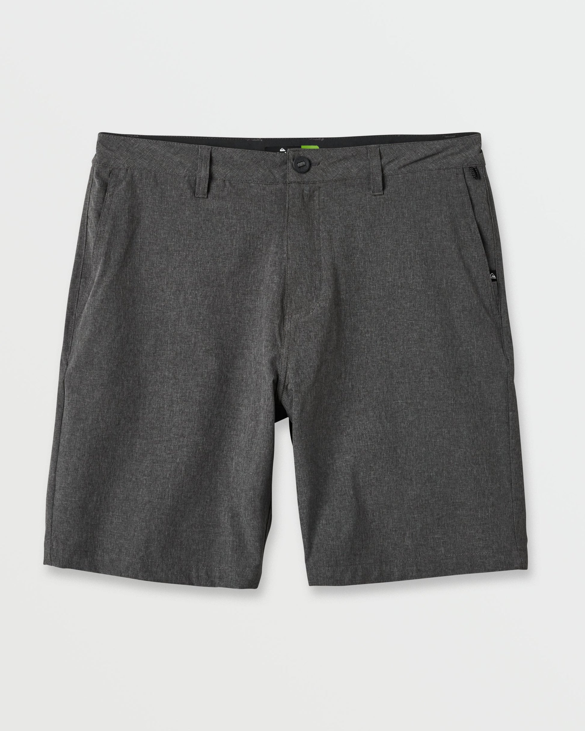 Quick Silver Union Heather 20" Amphibian Hybrid Shorts - Black