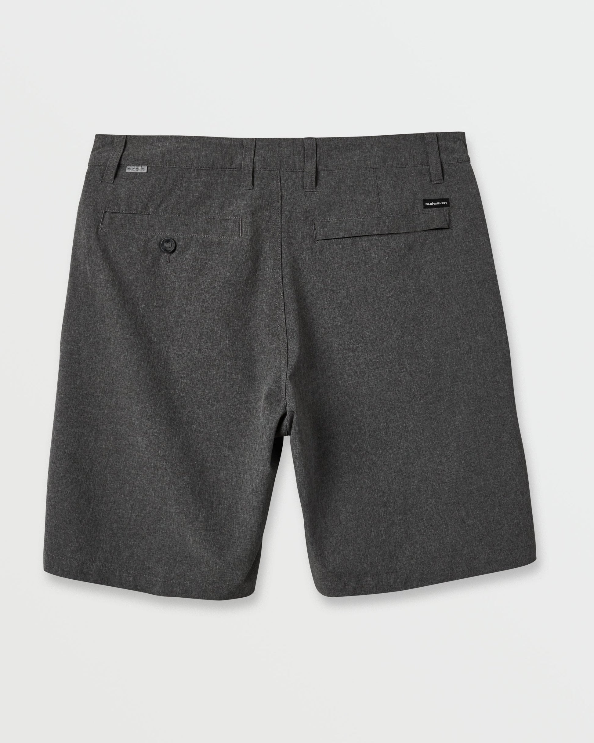 Quick Silver Union Heather 20" Amphibian Hybrid Shorts - Black