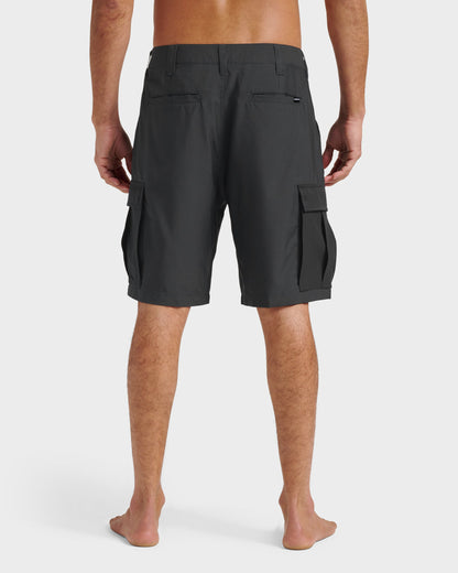 Quick Silver Union Amphibian Cargo 20" Hybrid Short - Black