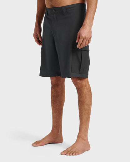 Quick Silver Union Amphibian Cargo 20" Hybrid Short - Black