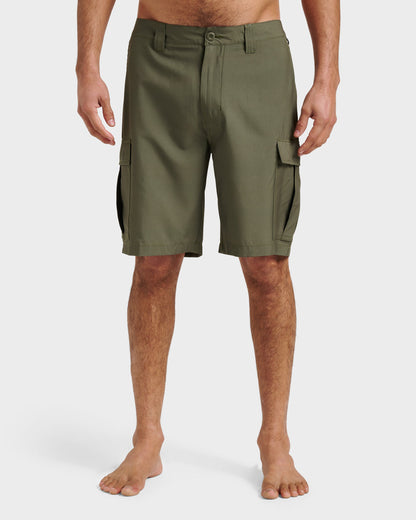 Quick Silver Union Amphibian Cargo 20" Hybrid Short - Grape Leaf