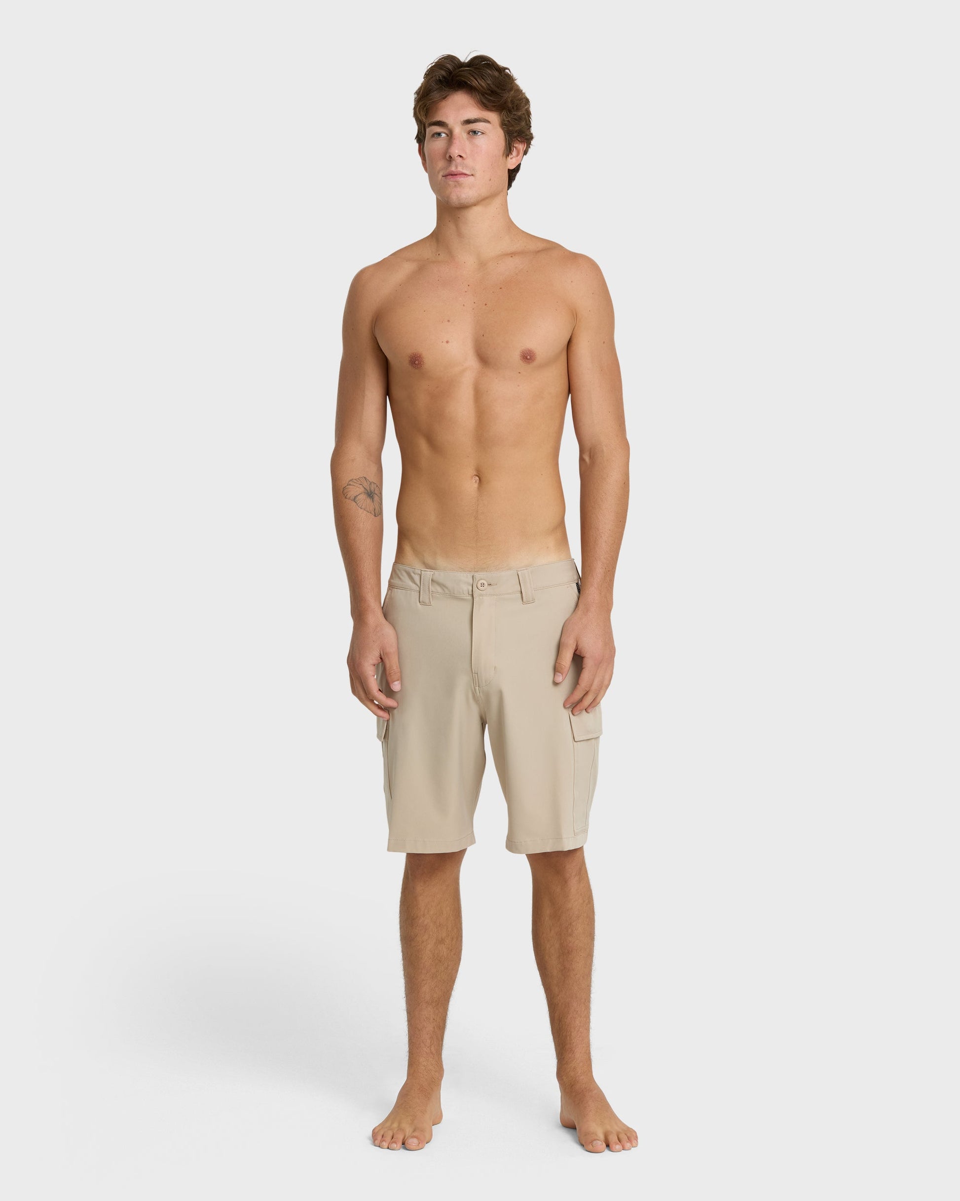 Quick Silver Union Amphibian Cargo 20" Hybrid Short - Taupe