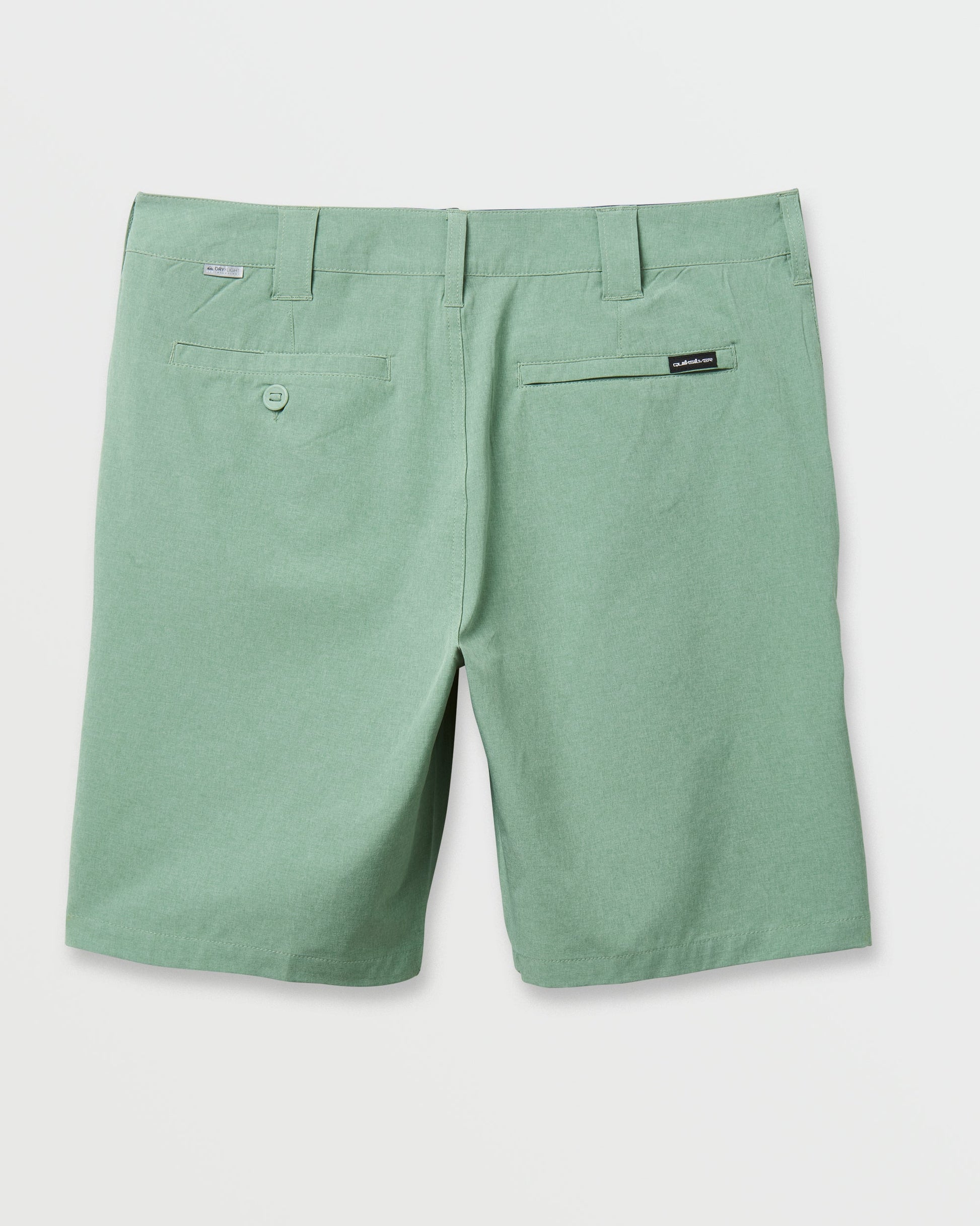 Quick Silver Union Heather 20" Amphibian Hybrid Shorts - Granite Green