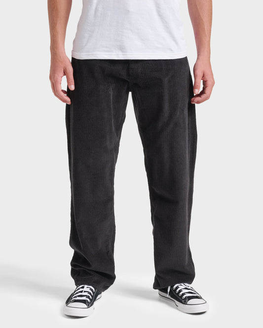 Quick Silver Landers Cord Pants - Phantom