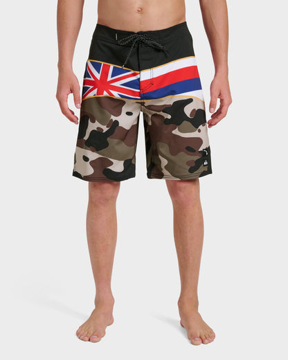 Quick Silver Hi Panel 20" Boardshorts - Grape Leaf