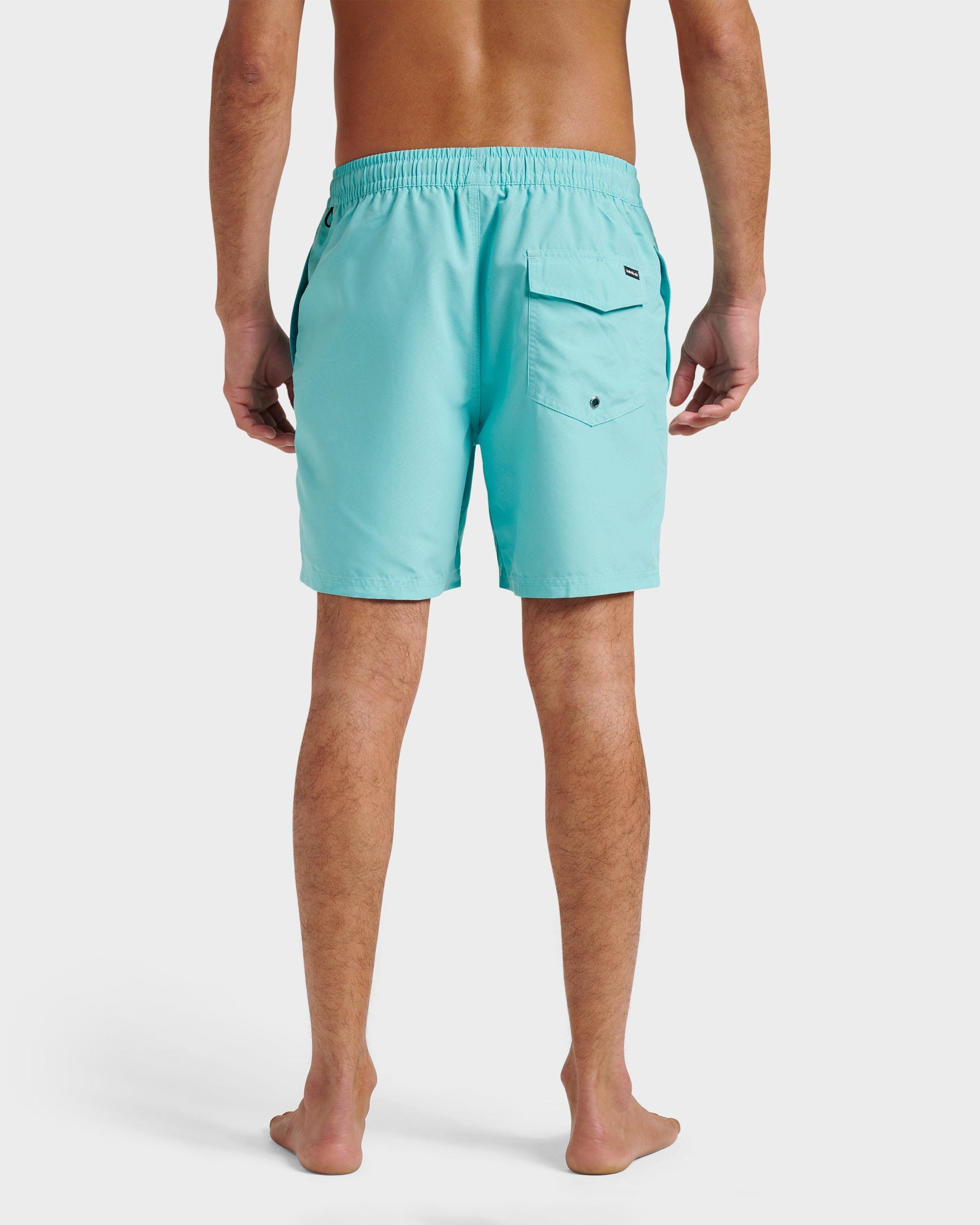 Quick Silver Everyday Solid 17" Swim Trunks - Aqua Sky