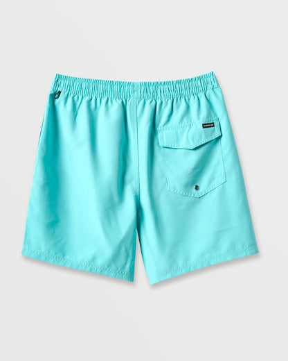 Quick Silver Everyday Solid 17" Swim Trunks - Aqua Sky