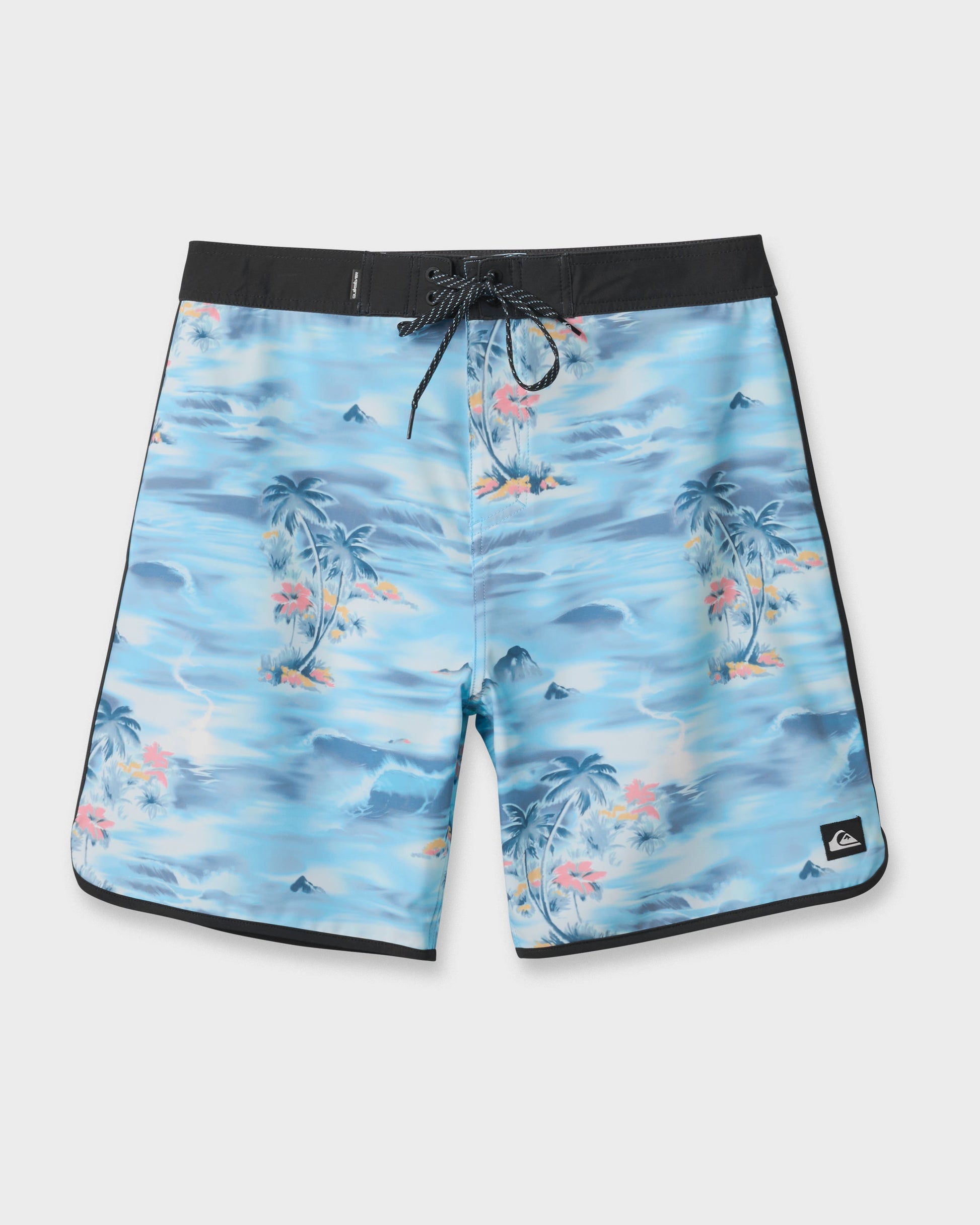 Quick Silver Surfsilk Tropical Surf 19" Boardshorts - Total Eclipse