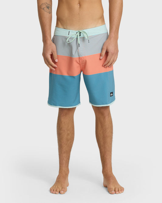 Quick Silver Surfsilk Tijuana 19" Boardshorts - Papaya