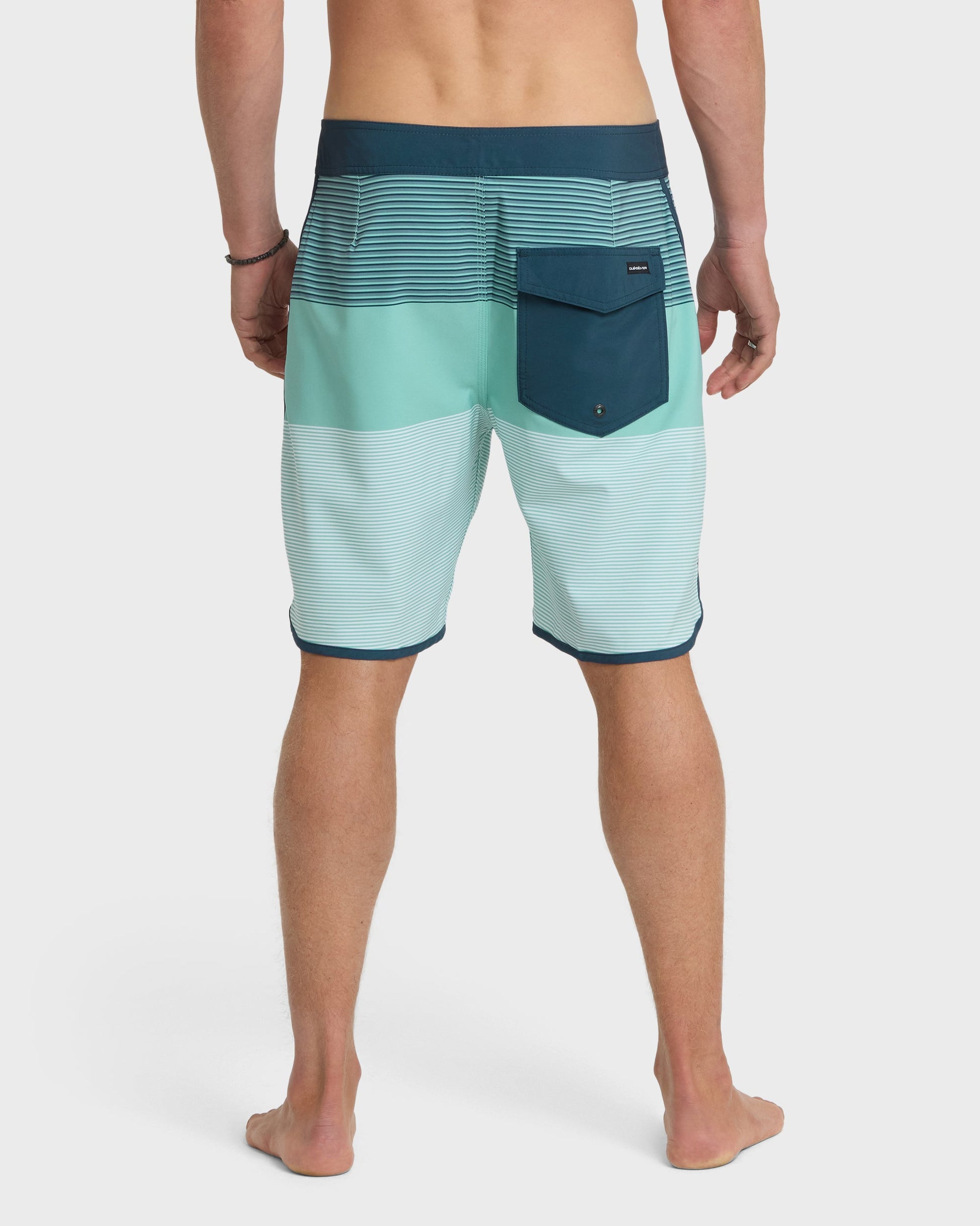 Quick Silver Surfsilk Tijuana 19" Boardshorts - Aqua Blue