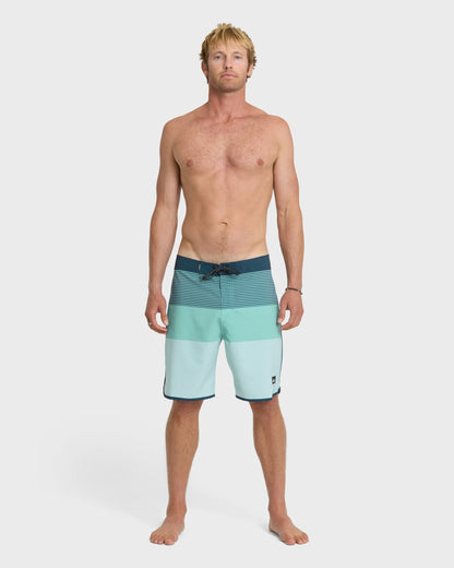Quick Silver Surfsilk Tijuana 19" Boardshorts - Aqua Blue
