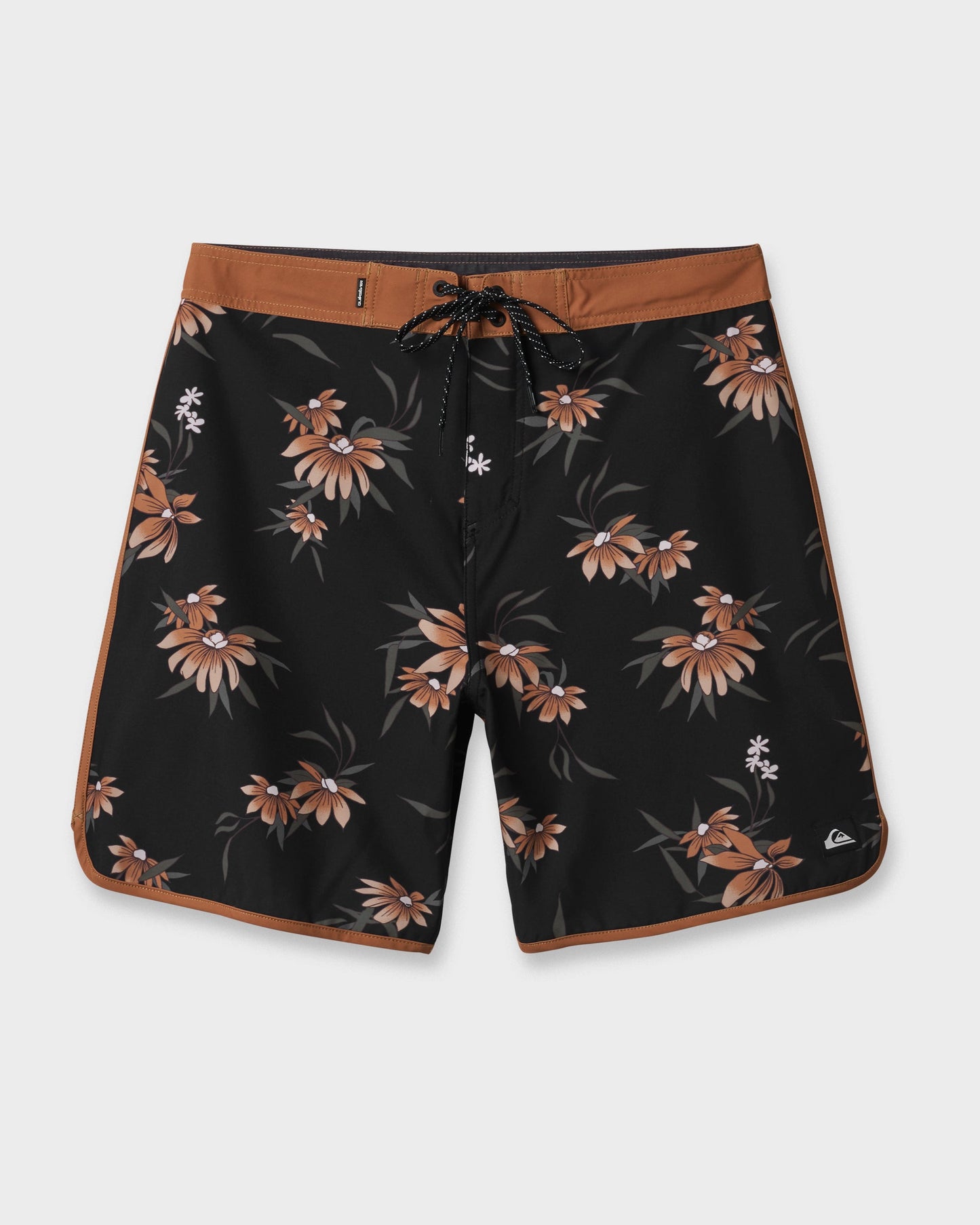 Quick Silver Surfsilk Costal Flora 19" Boardshorts - Black