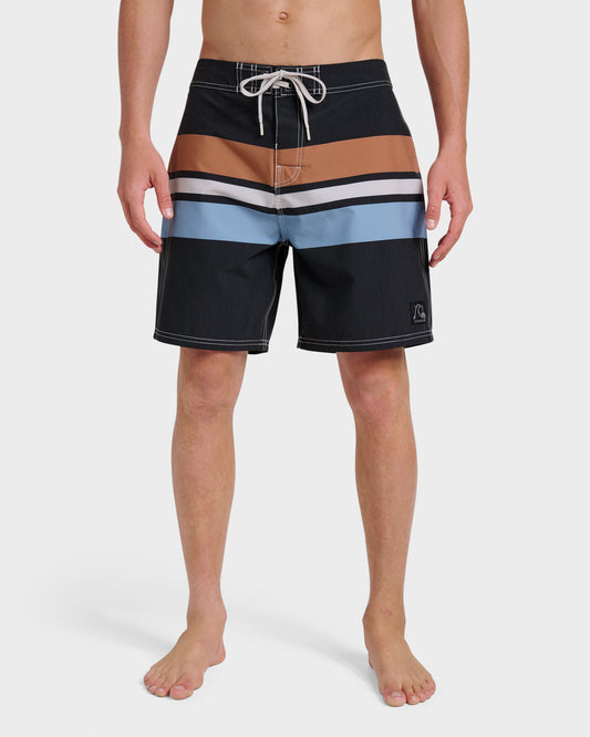 Quick Silver Original Straight Leg 18" Boardshorts - Black