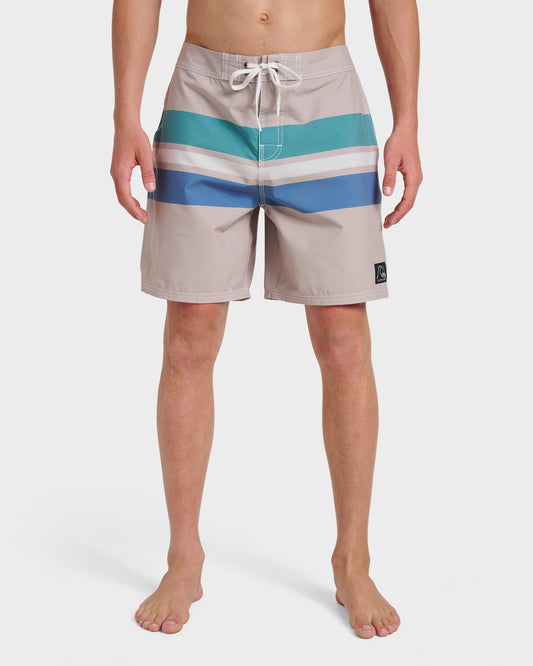 Quick Silver Original Straight Leg 18" Boardshorts - Seneca Rock