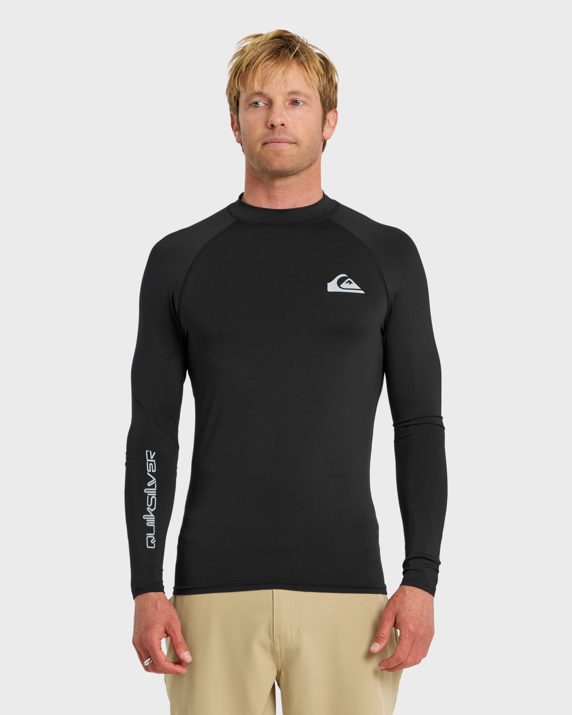 Quick Silver Everyday UPF 50 Long Sleeve Rashguard - Black