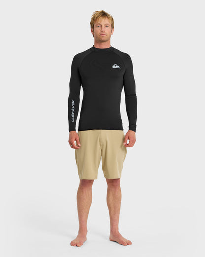 Quick Silver Everyday UPF 50 Long Sleeve Rashguard - Black