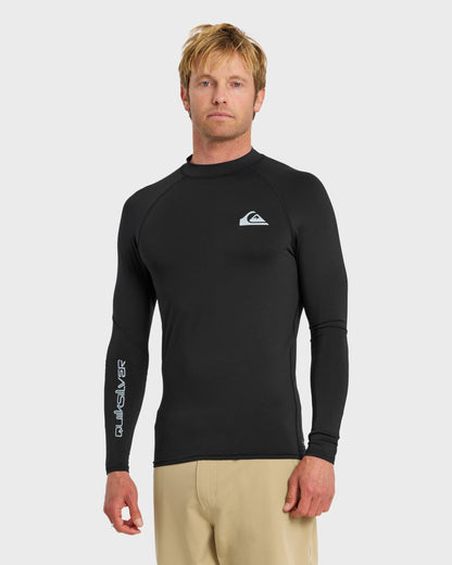 Quick Silver Everyday UPF 50 Long Sleeve Rashguard - Black