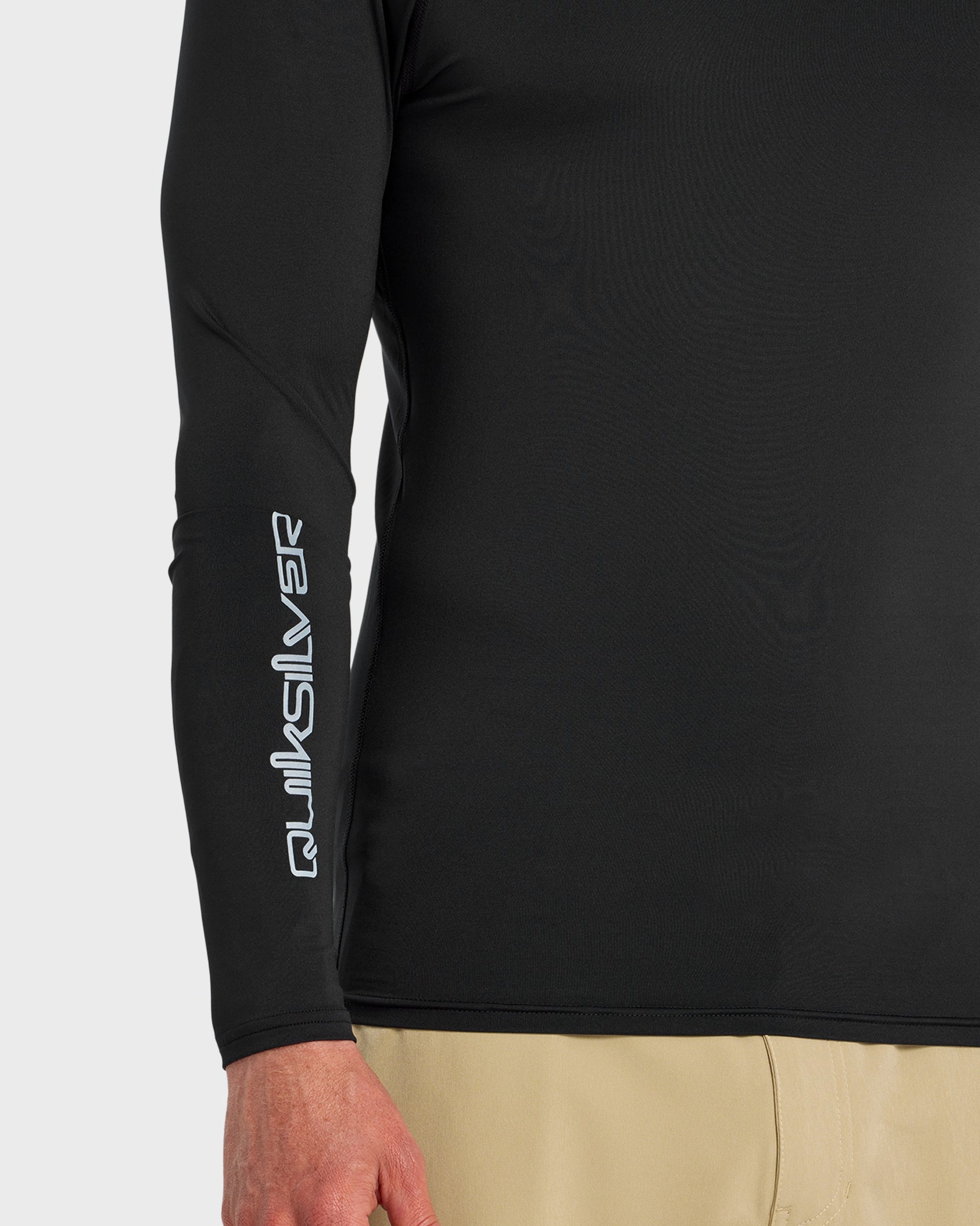 Quick Silver Everyday UPF 50 Long Sleeve Rashguard - Black