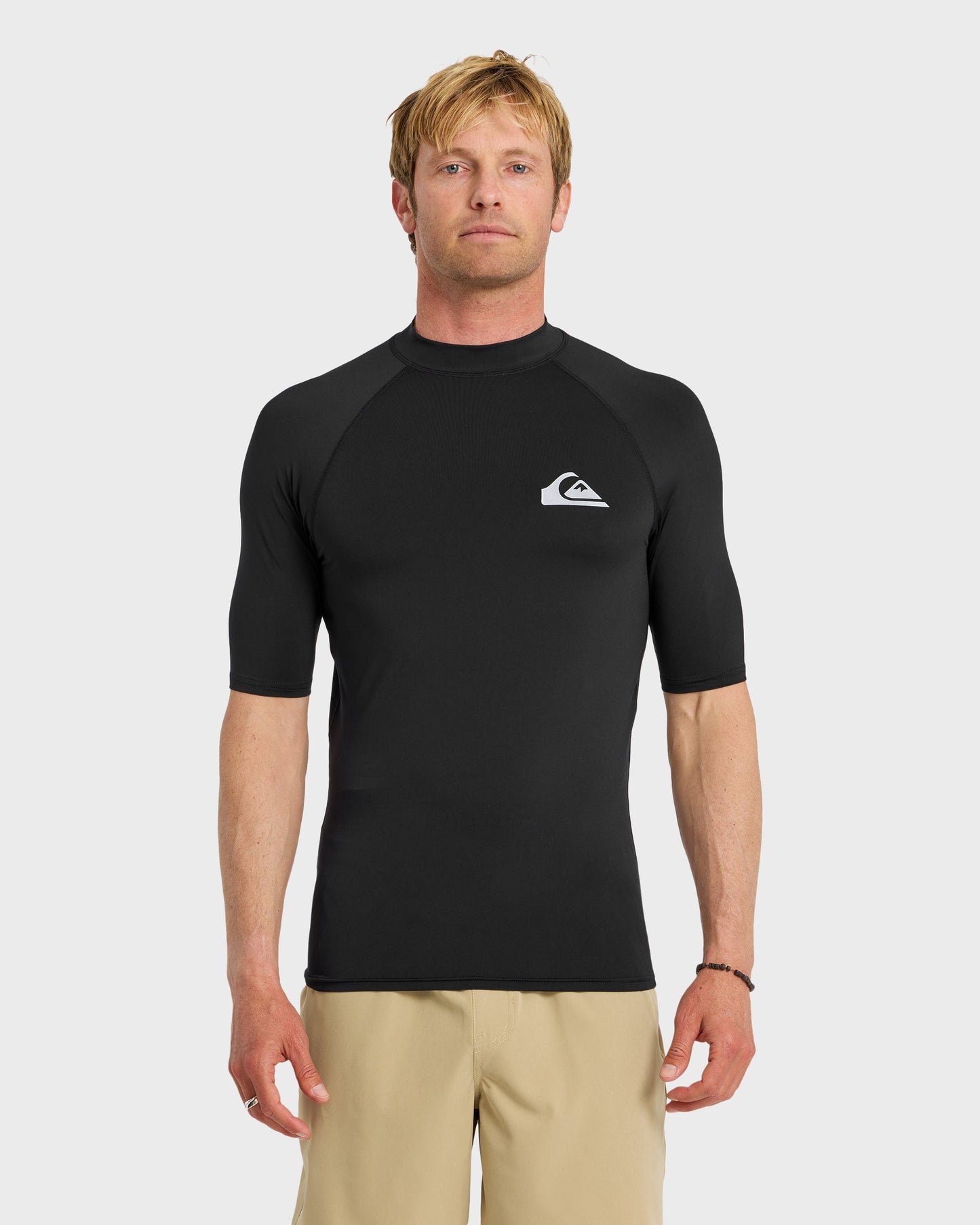 Quick Silver Everyday UPF 50 Short Sleeve Rashguard - Black
