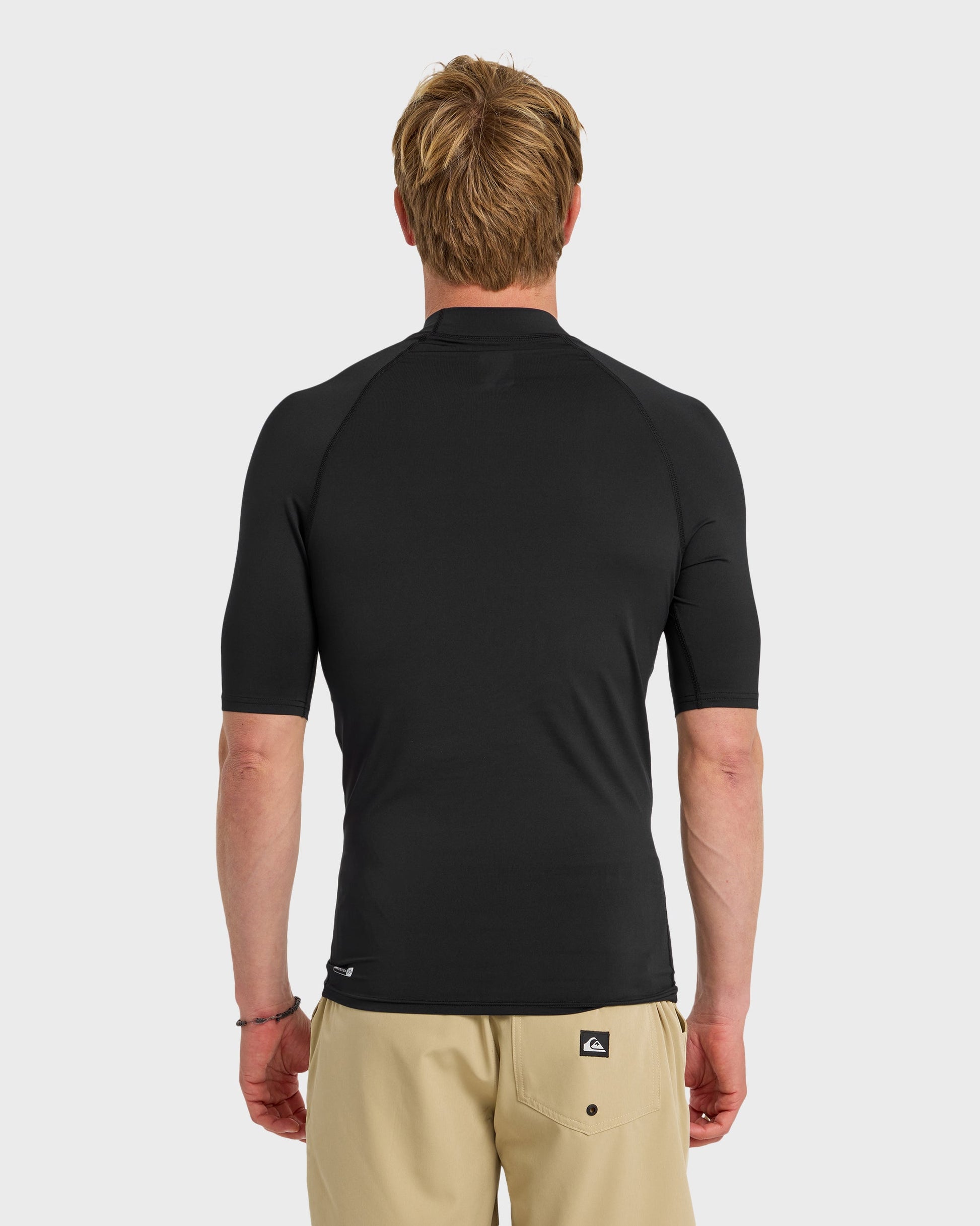 Quick Silver Everyday UPF 50 Short Sleeve Rashguard - Black