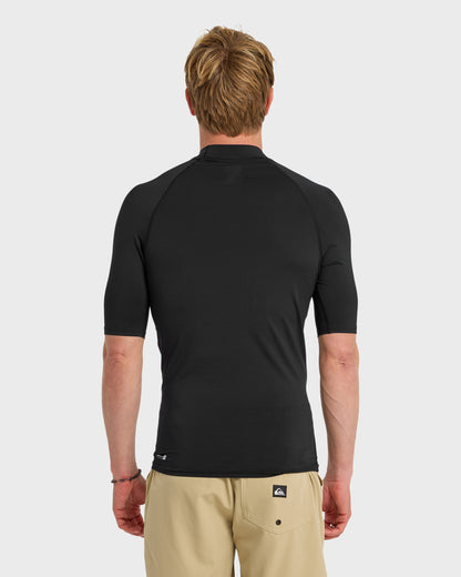 Quick Silver Everyday UPF 50 Short Sleeve Rashguard - Black