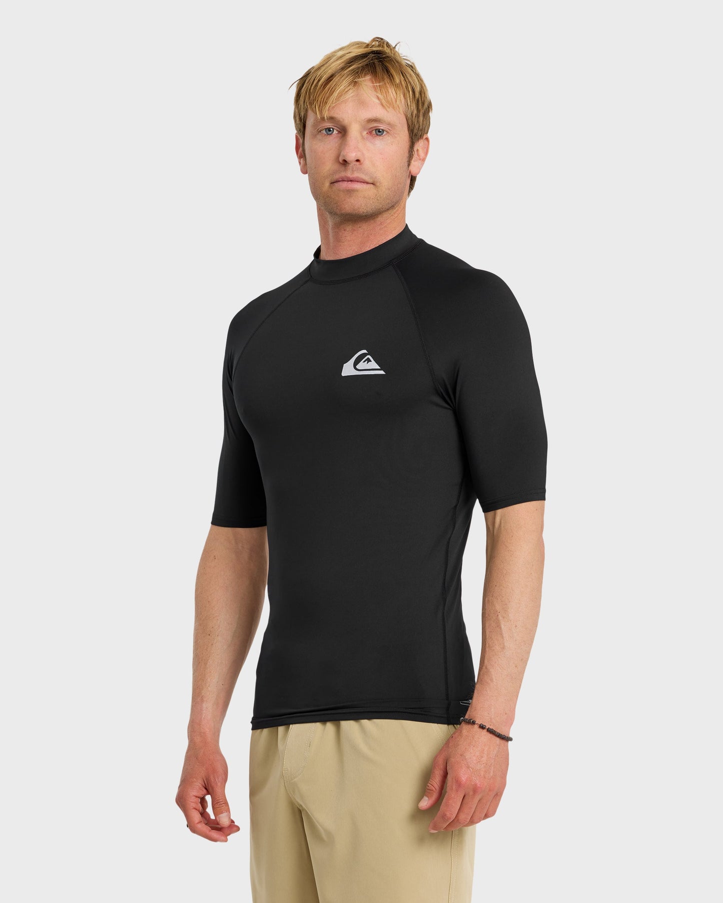 Quick Silver Everyday UPF 50 Short Sleeve Rashguard - Black