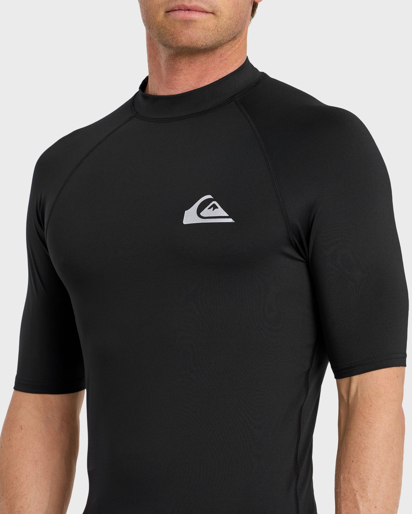 Quick Silver Everyday UPF 50 Short Sleeve Rashguard - Black