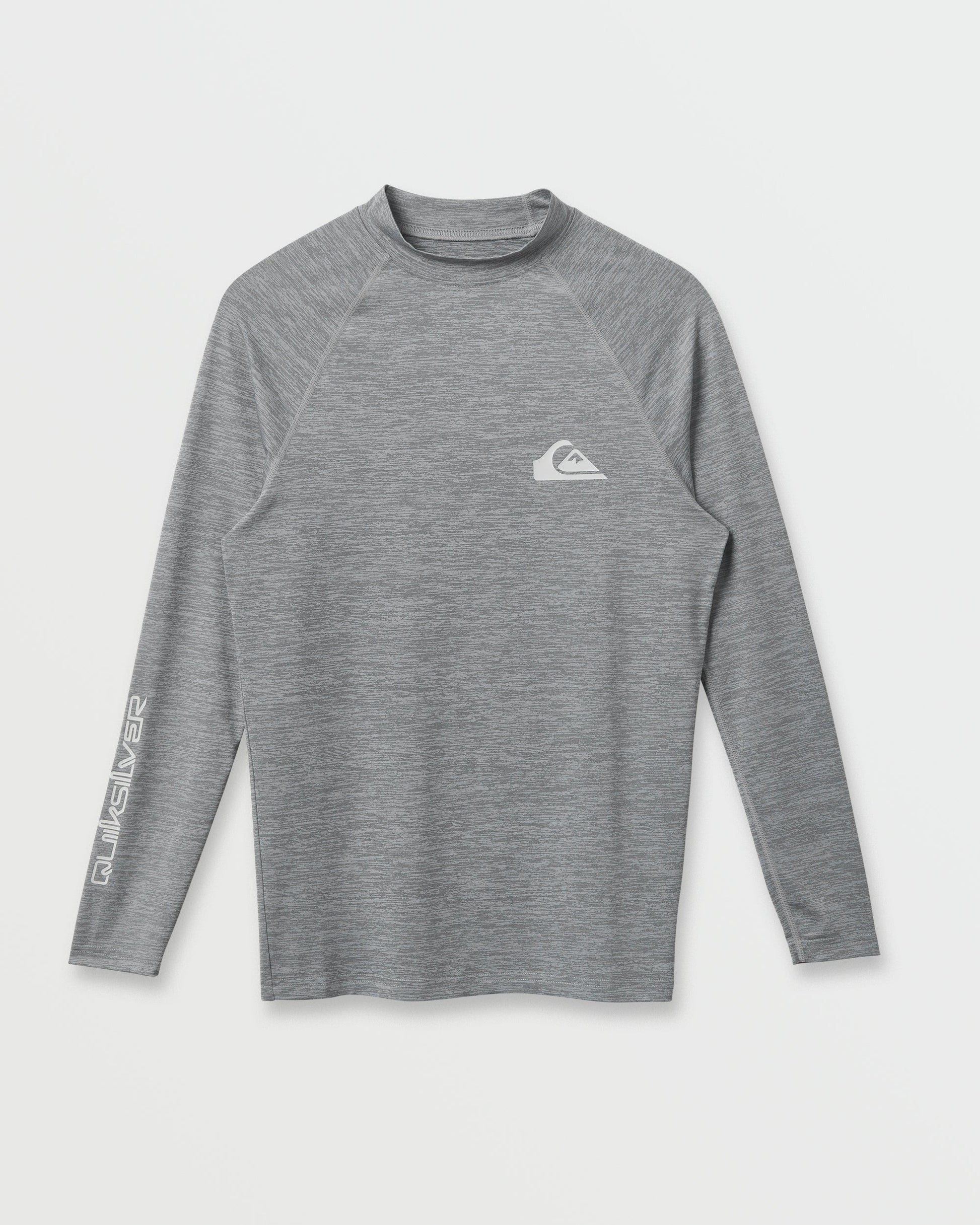 Quick Silver Everyday UPF 50 Long Sleeve Rashguard - Smoked Gray Heather