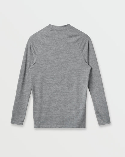 Quick Silver Everyday UPF 50 Long Sleeve Rashguard - Smoked Gray Heather