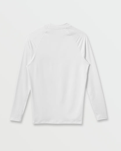 Quick Silver Everyday UPF 50 Long Sleeve Rashguard - White