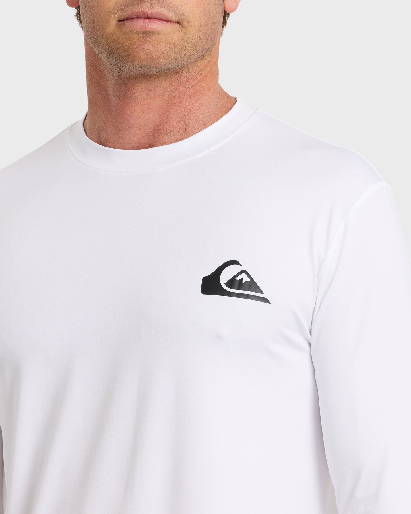 Quick Silver Everyday Long Sleeve Surf Tee - White