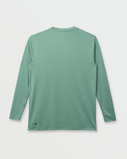 Quick Silver Everyday Long Sleeve Surf Tee - Granite Green