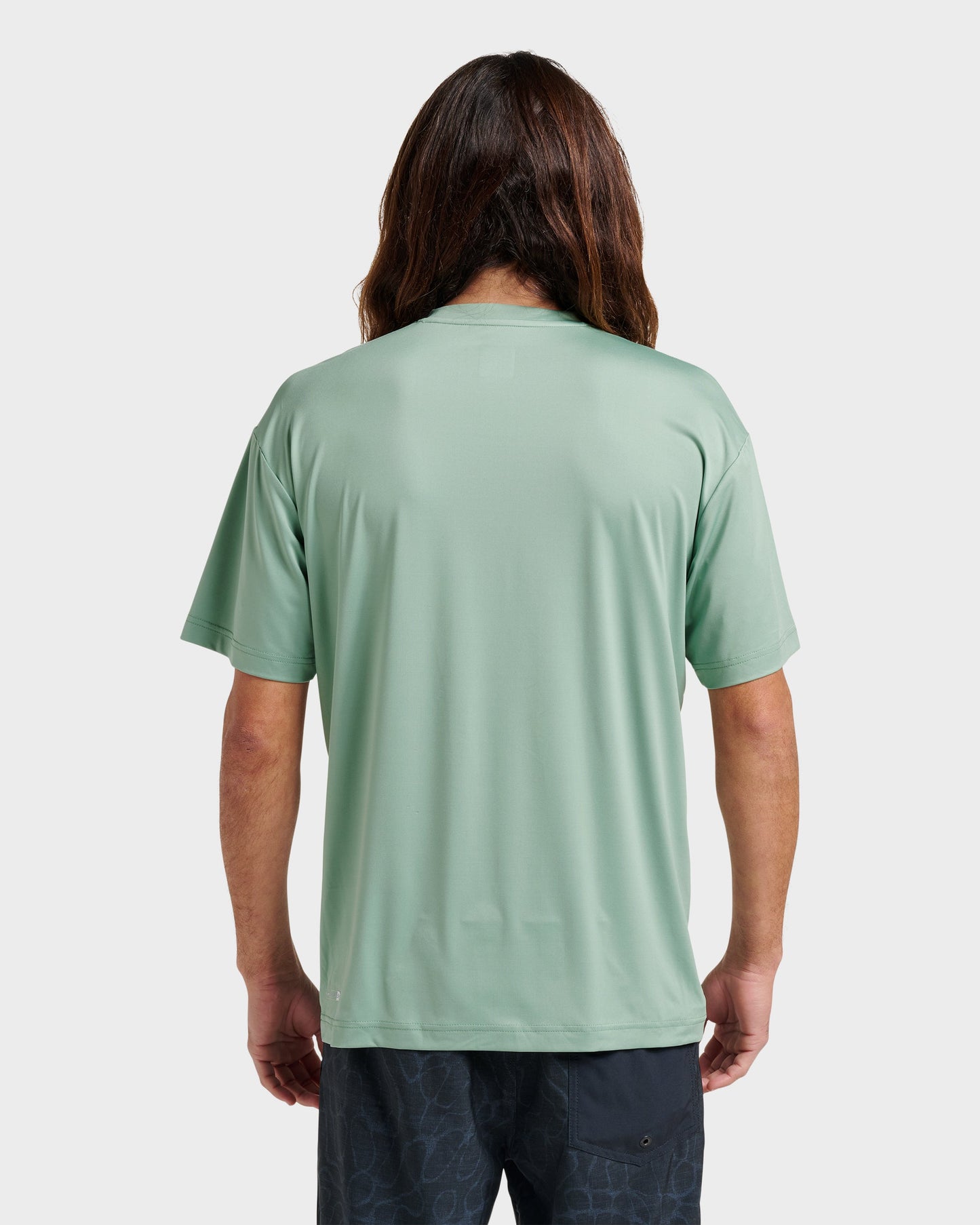 Quick Silver Everyday Short Sleeve Surf Tee - Granite Green