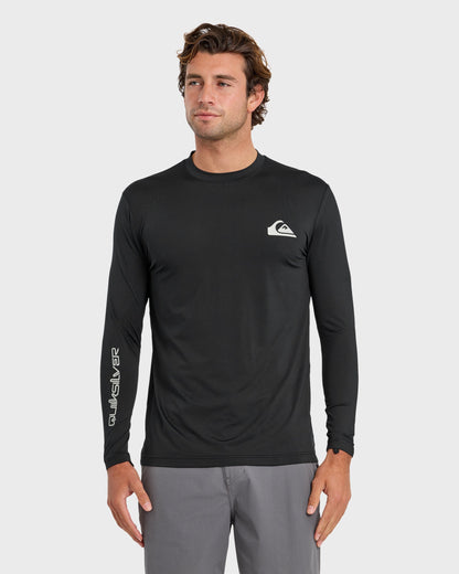 Quick Silver Everyday Long Sleeve Surf Tee - Black