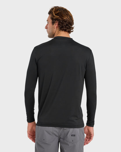 Quick Silver Everyday Long Sleeve Surf Tee - Black