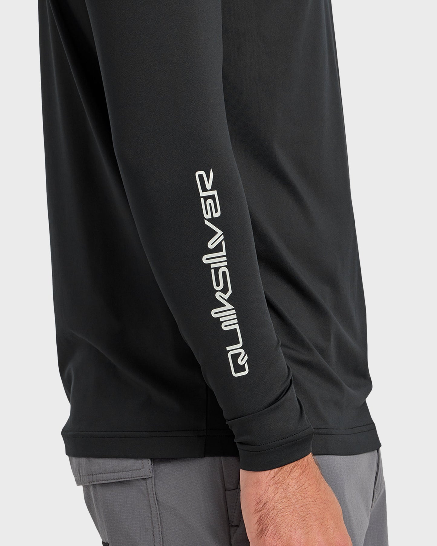 Quick Silver Everyday Long Sleeve Surf Tee - Black