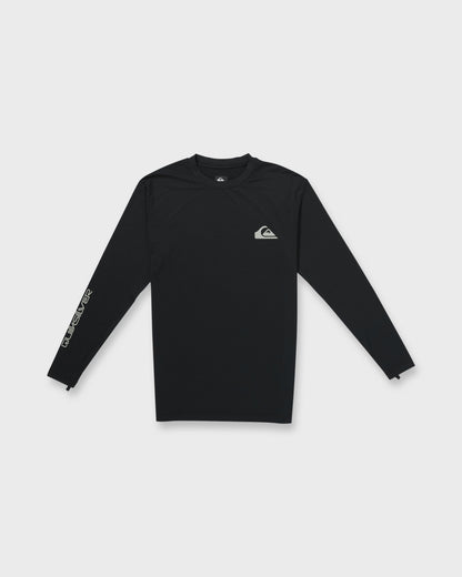 Quick Silver Everyday Long Sleeve Surf Tee - Black