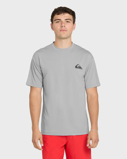 Quick Silver Everyday Short Sleeve Surf Tee - Smokedgray