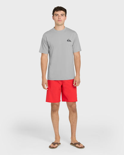 Quick Silver Everyday Short Sleeve Surf Tee - Smokedgray