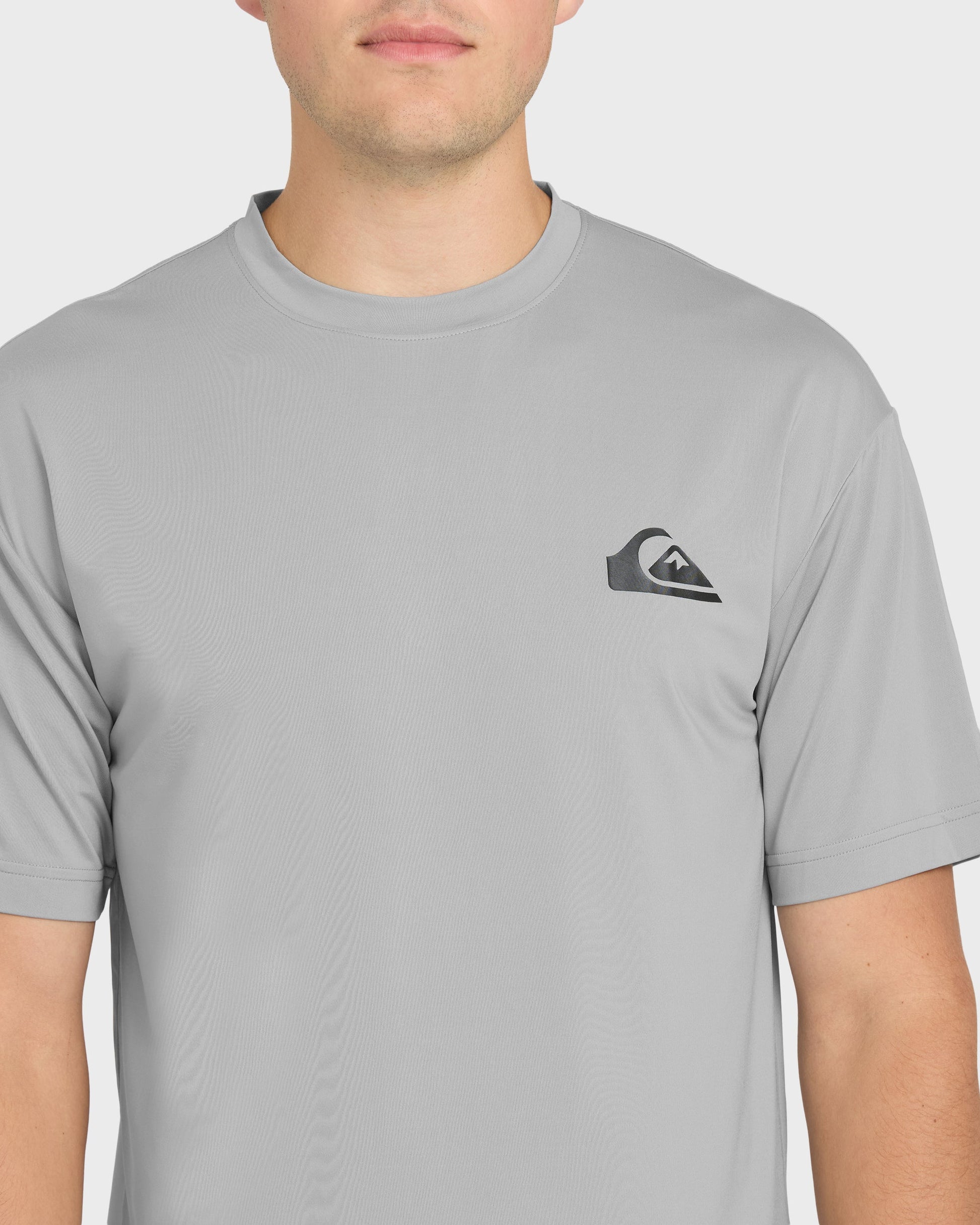 Quick Silver Everyday Short Sleeve Surf Tee - Smokedgray