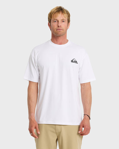 Quick Silver Everyday Short Sleeve Surf Tee - White