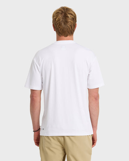 Quick Silver Everyday Short Sleeve Surf Tee - White