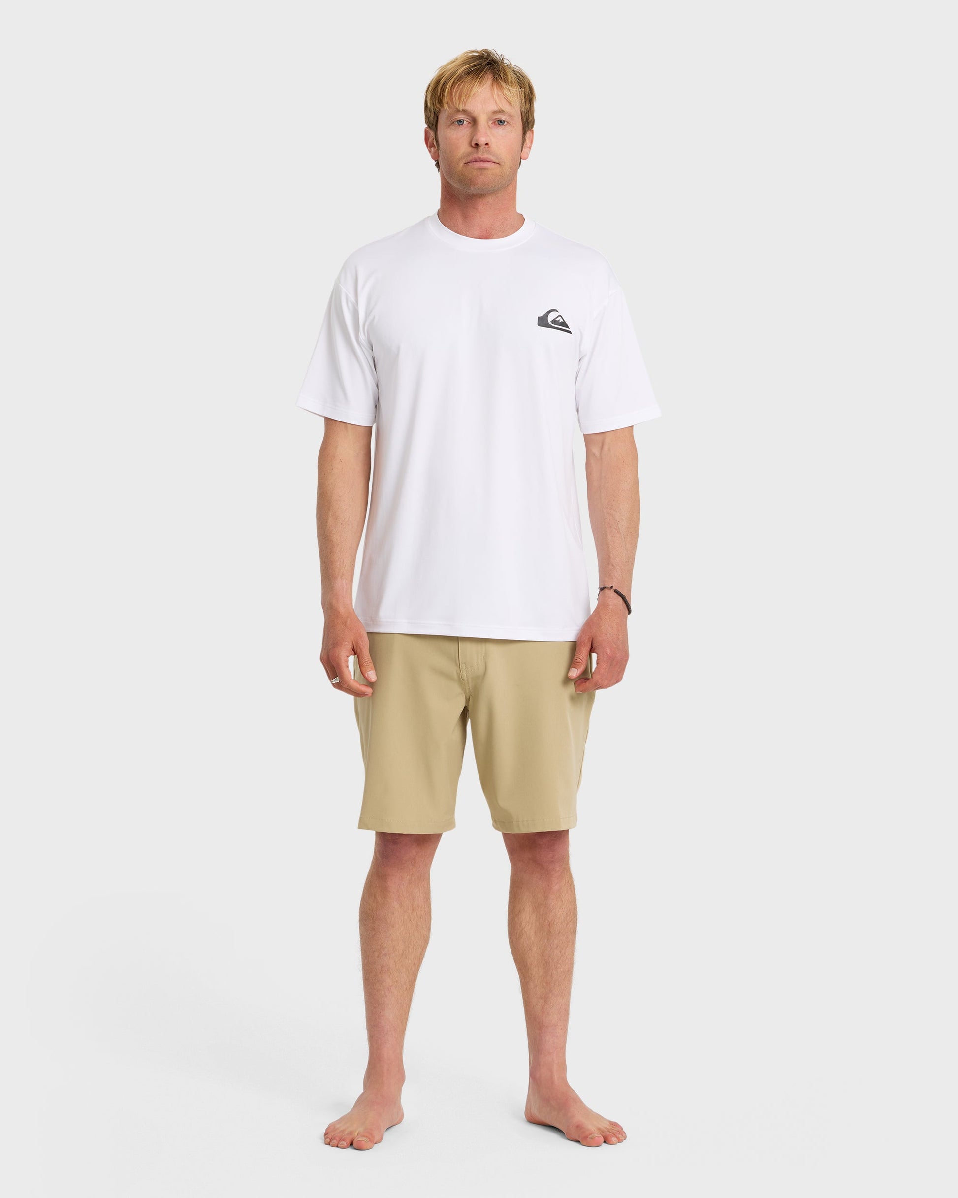 Quick Silver Everyday Short Sleeve Surf Tee - White
