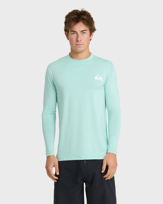 Quick Silver Everyday Long Sleeve Surf Tee - Island Waters
