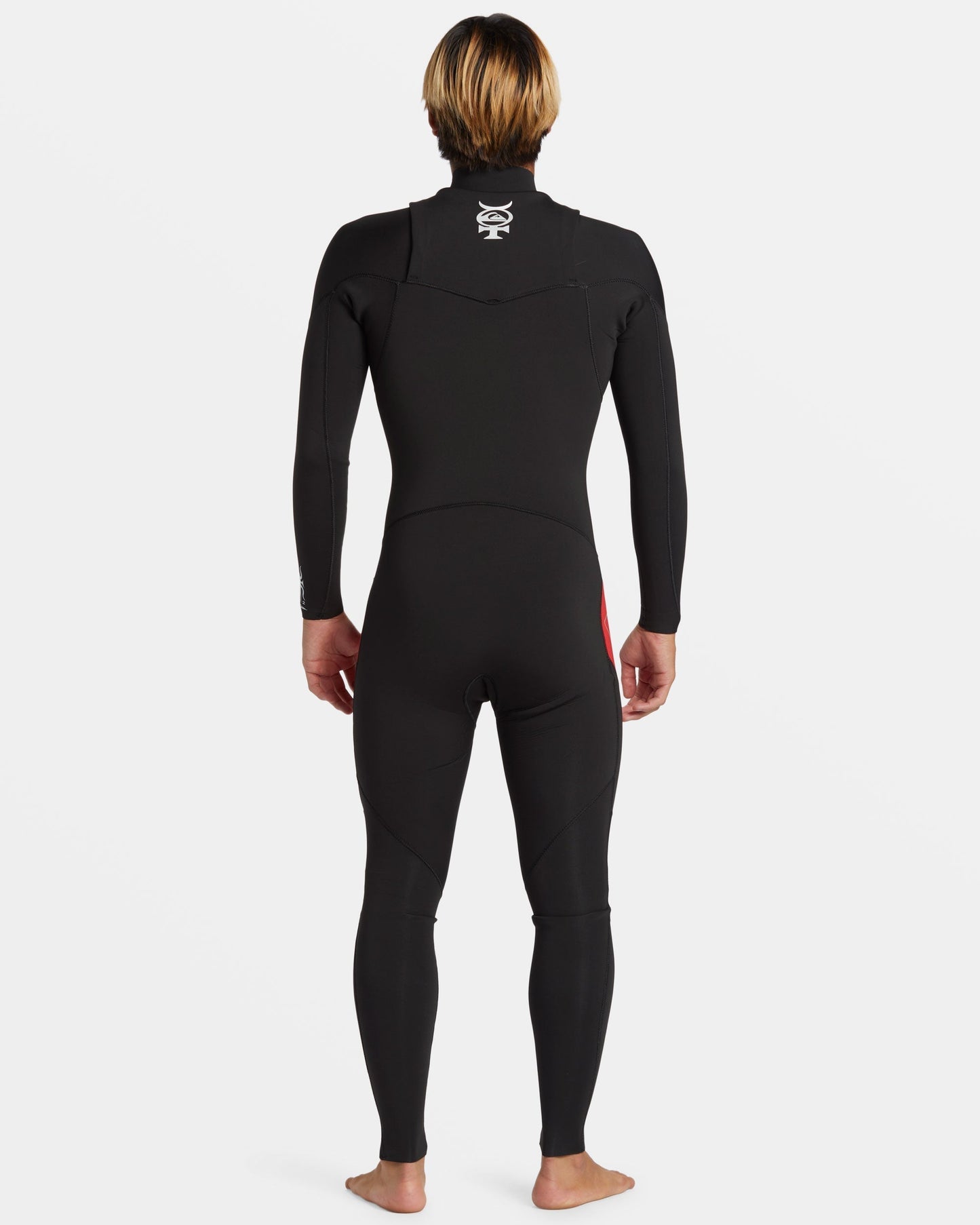 Quick Silver 3/2mm Mercury Chest Zip GBS Wetsuit - High Risk Red