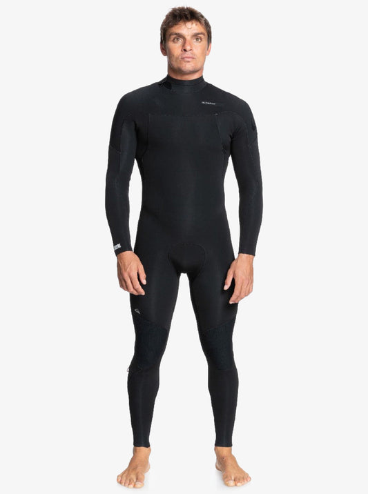 Quick Silver 4/3mm Everyday Sessions GBS Back Zip Wetsuit - Black