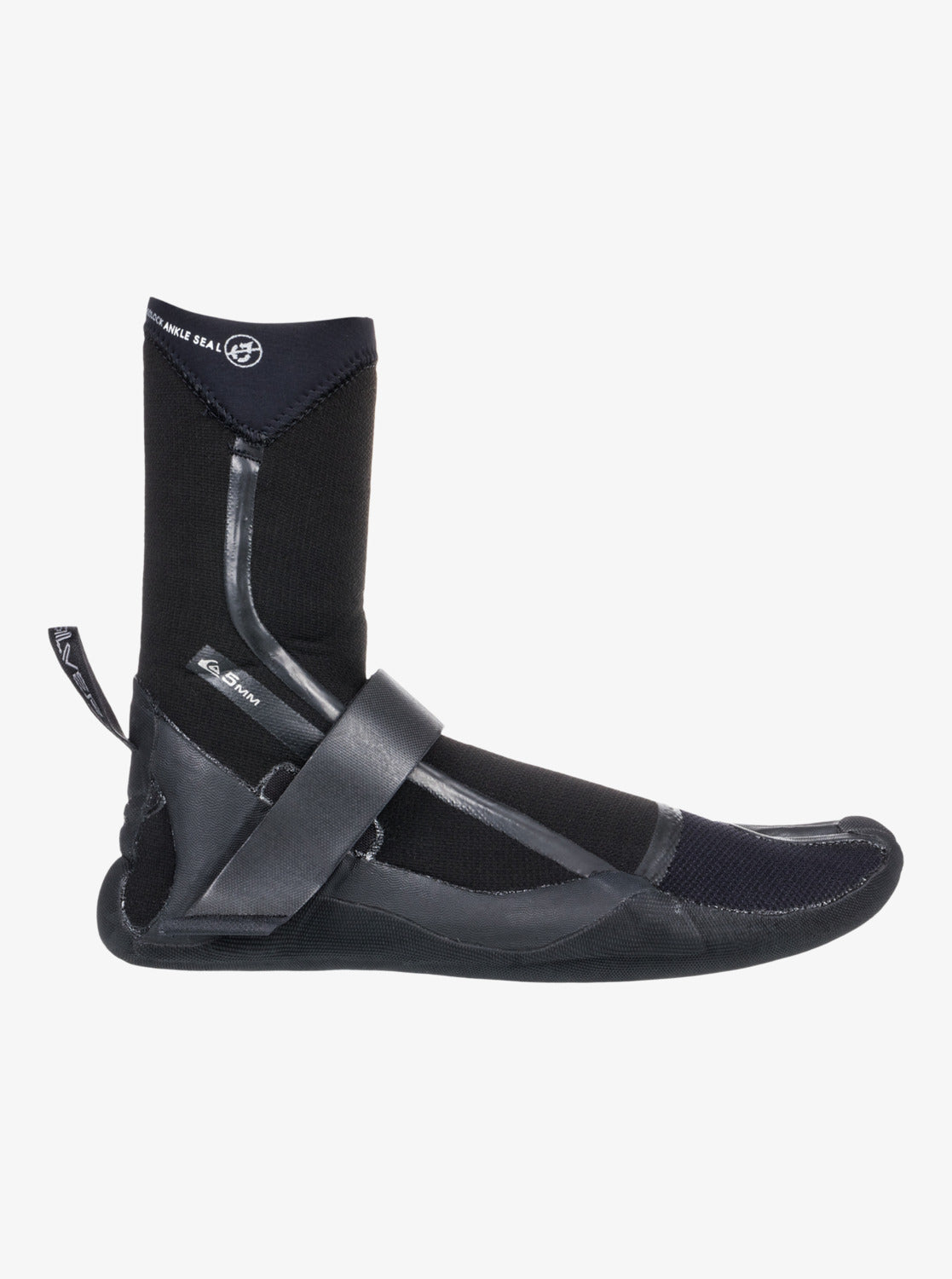 Quick Silver 5mm Marathon Sessions GBS Split Toe Wetsuit Boots - Black