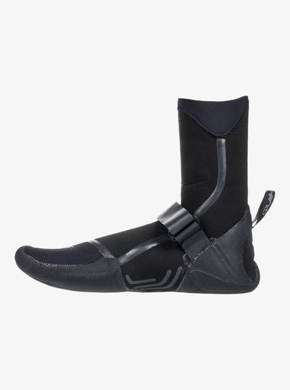 Quick Silver 5mm Marathon Sessions GBS Split Toe Wetsuit Boots - Black